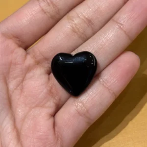 Obsidiana en Corazón