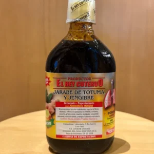 Jarabe de Totumo y Gengibre