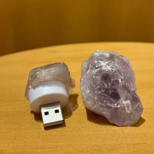 Luz Nocturna USB Amatista