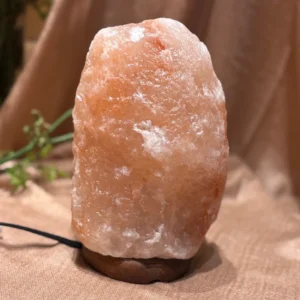 Lámpara de sal del Himalaya  mediana