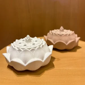 Quemador de sahumerio flor de loto
